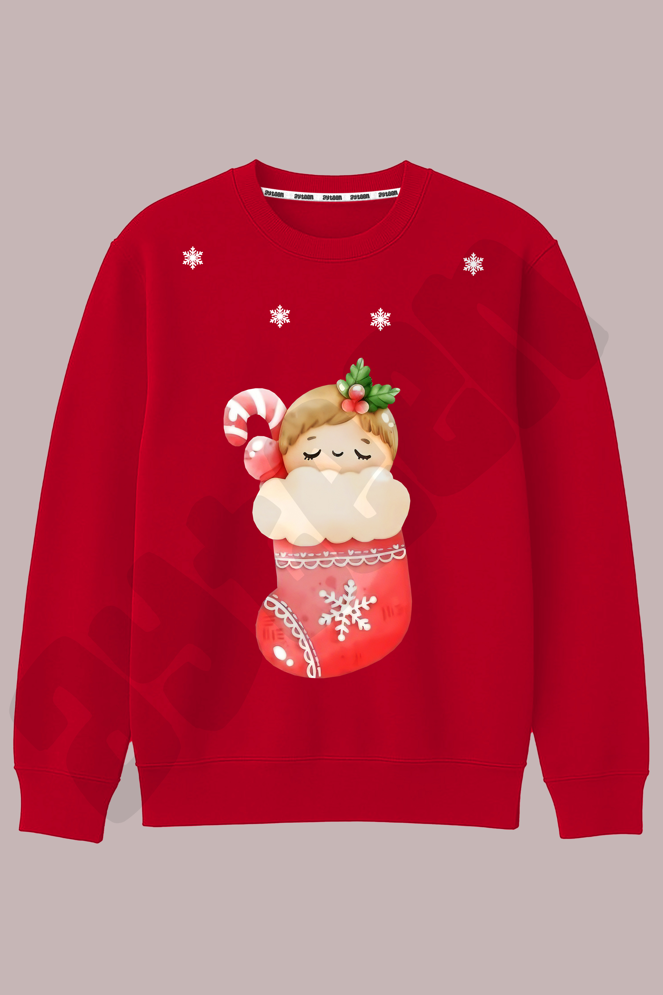 بلوز یلدایی دخترانه پاپوش دانه برفی