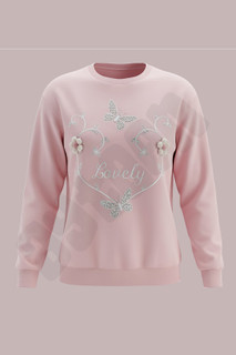 بلوز دخترانه گل و پروانه lovely