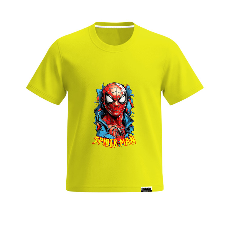 تیشرت آستین کوتاه پسرانه طرح مرد عنکبوتی spiderman