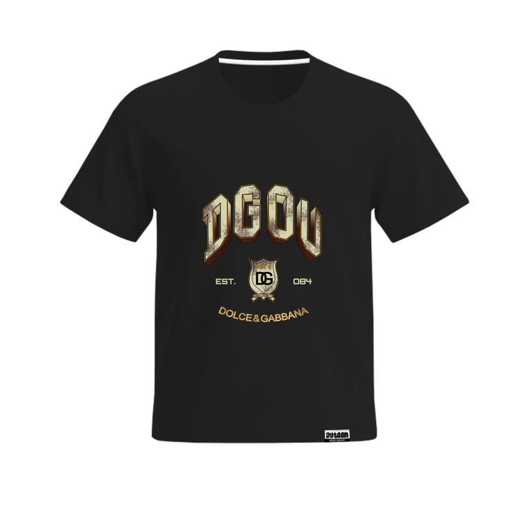 تیشرت آستین کوتاه پسرانه طرح D&G