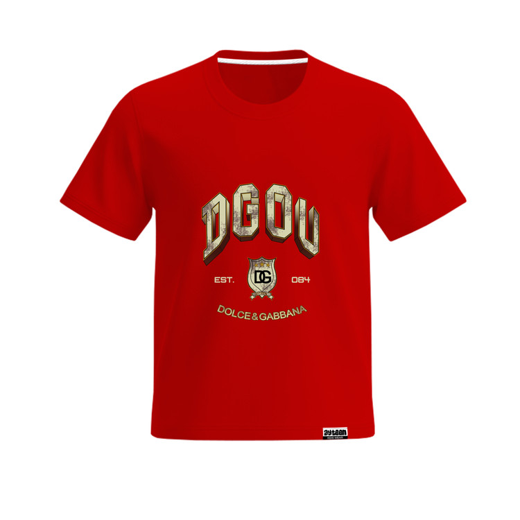 تیشرت آستین کوتاه پسرانه طرح D&G