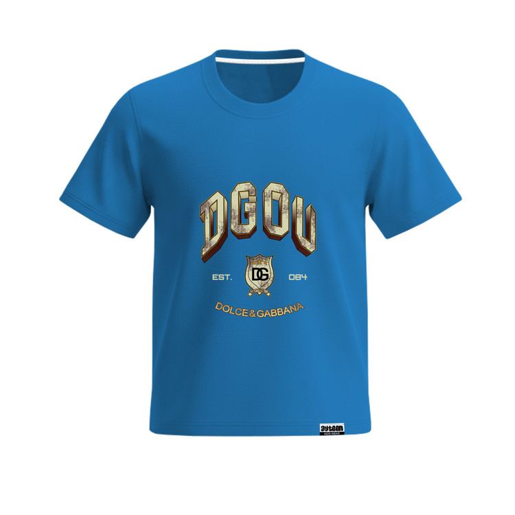 تیشرت آستین کوتاه پسرانه طرح D&G
